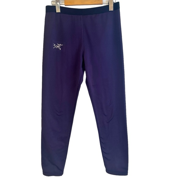 Arc'teryx Pants - Arc'teryx Women's Purple Fleece Lined Base Layer Leggings